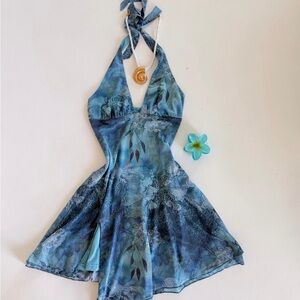 Princess Polly Halter asymmetrical Mini dress